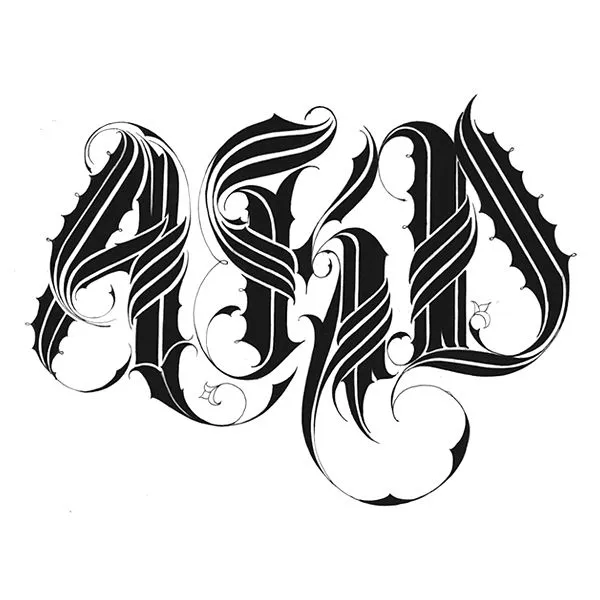 LETRAS PARA TATUAJES 1 on Behance