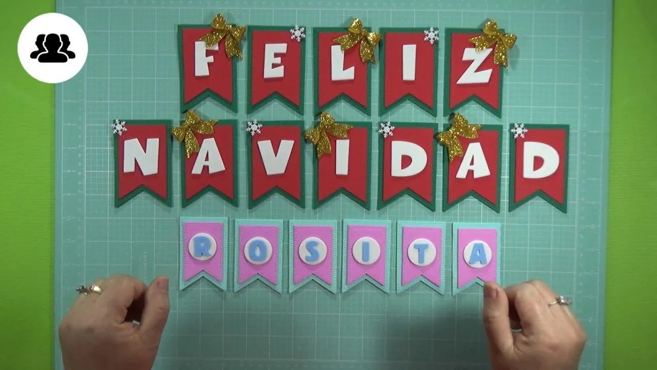 Letrero, Banner Feliz Navidad en Foami, Goma Eva, Microporoso (Handmade  Craft)❤️ - YouTube