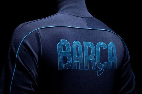 Lettering Time: Nike FC Barcelona Typeface 2013