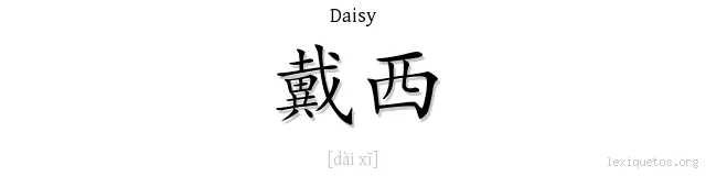 LEXIQUETOS - Tu nombre en chino