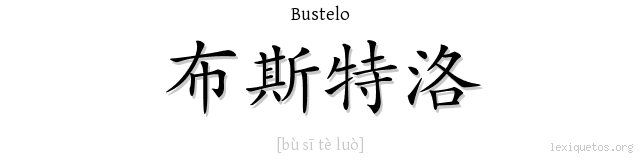 LEXIQUETOS - Tu nombre en chino