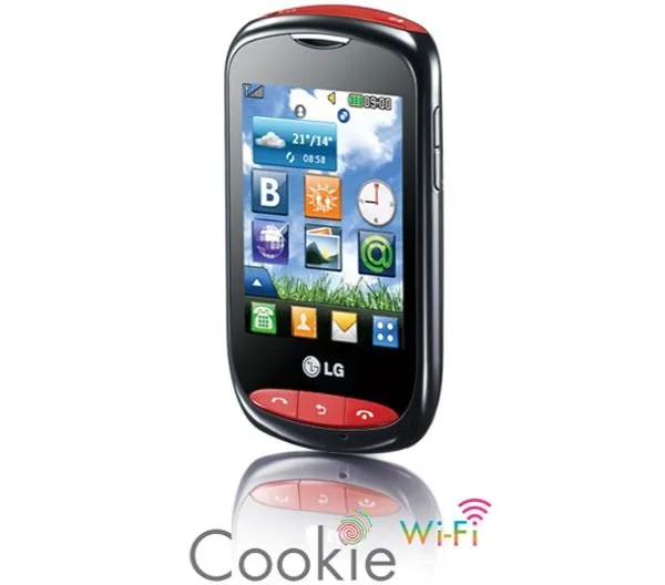 LG Cookie T310i ó LG Cookie Wi-Fi, pequeño móvil táctil para ...