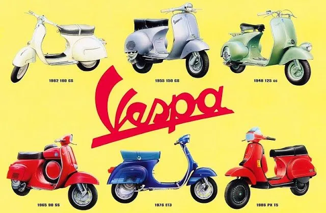 AL FIN LIBRE !!: AFICHES DE PUBLICIDAD Y CATALOGOS DE MOTOS VESPA.