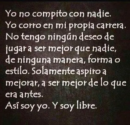 Asi soy yo ... Y soy libre | mujeres cabronas | Pinterest