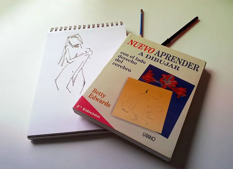 El libro aprender a dibujar con el lado derecho del cerebro es ...