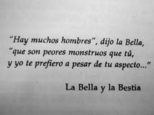 libro La bella y la bestia Frases geniales another-symphonie •