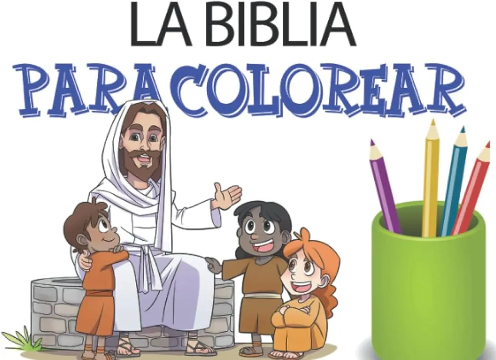 Libro de la BIBLIA para niños. La biblia para colorear: 200 dibujos para  colorear de la BIBLIA para niños (Spanish Edition) : Queen, Nicole:  Amazon.com.mx: Libros