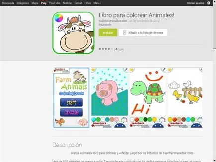 Animales primarios dibujos para colorear - Imagui