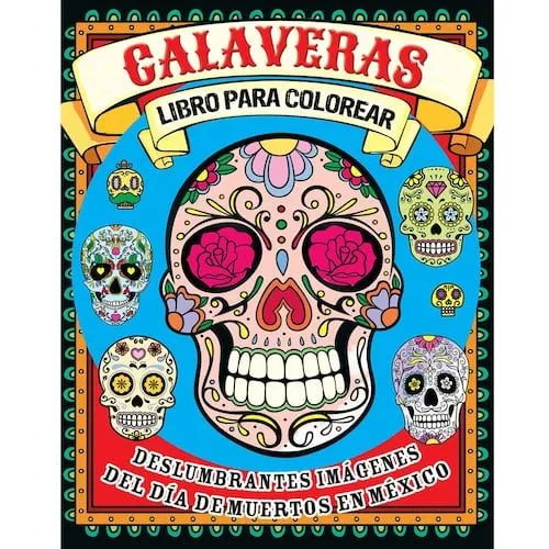 Libro Para Colorear Calaveras