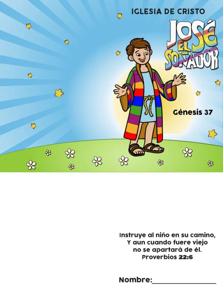 Libro para Colorear José El Soñador | PDF