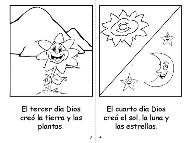 Libro De La CreacióN Para Colorear