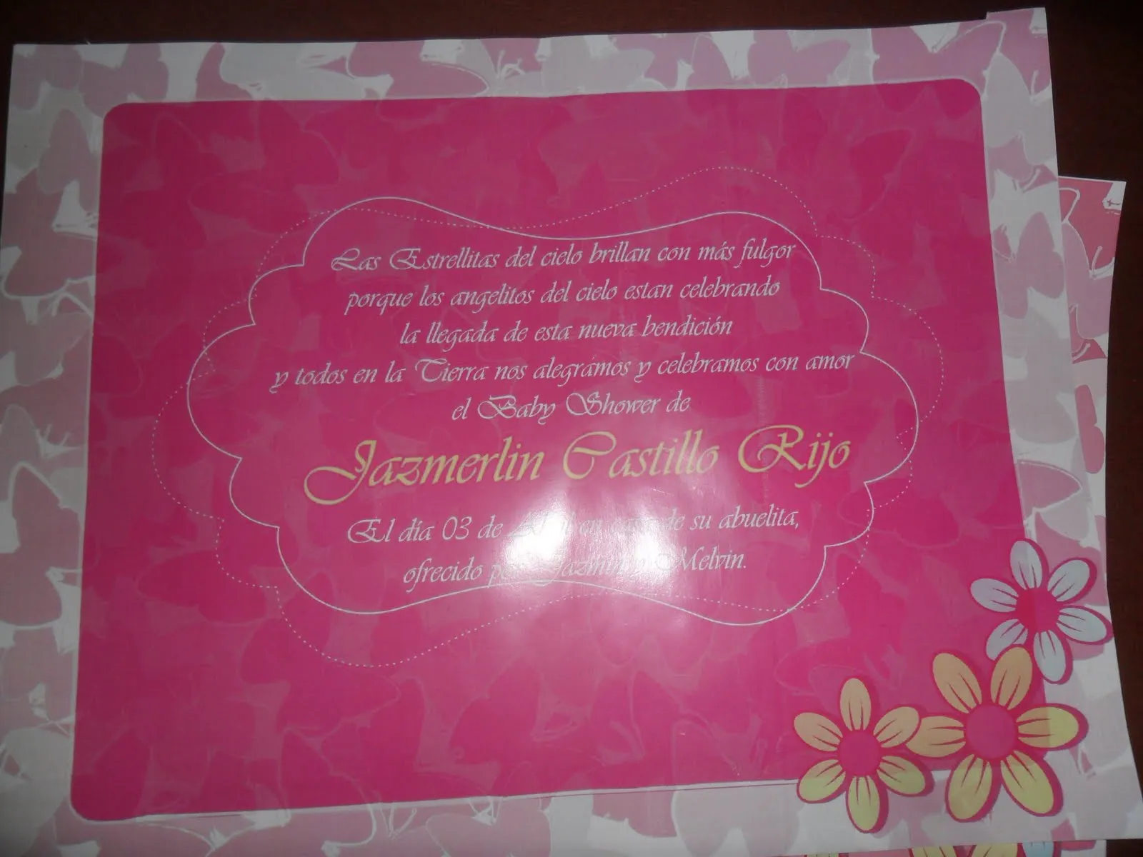 Libro de firmas Baby Shower | So Cute•♥• tarjetería personalizada