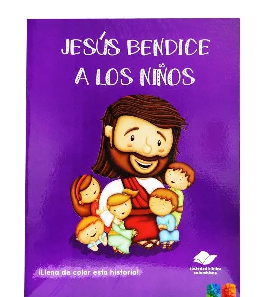 Libro Jesús bendice a los niños