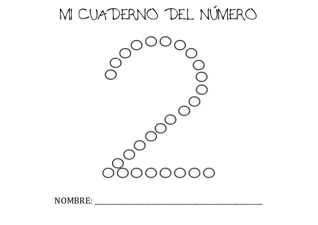 Mi libro del numero 2