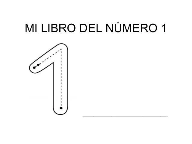 Libro del número 1