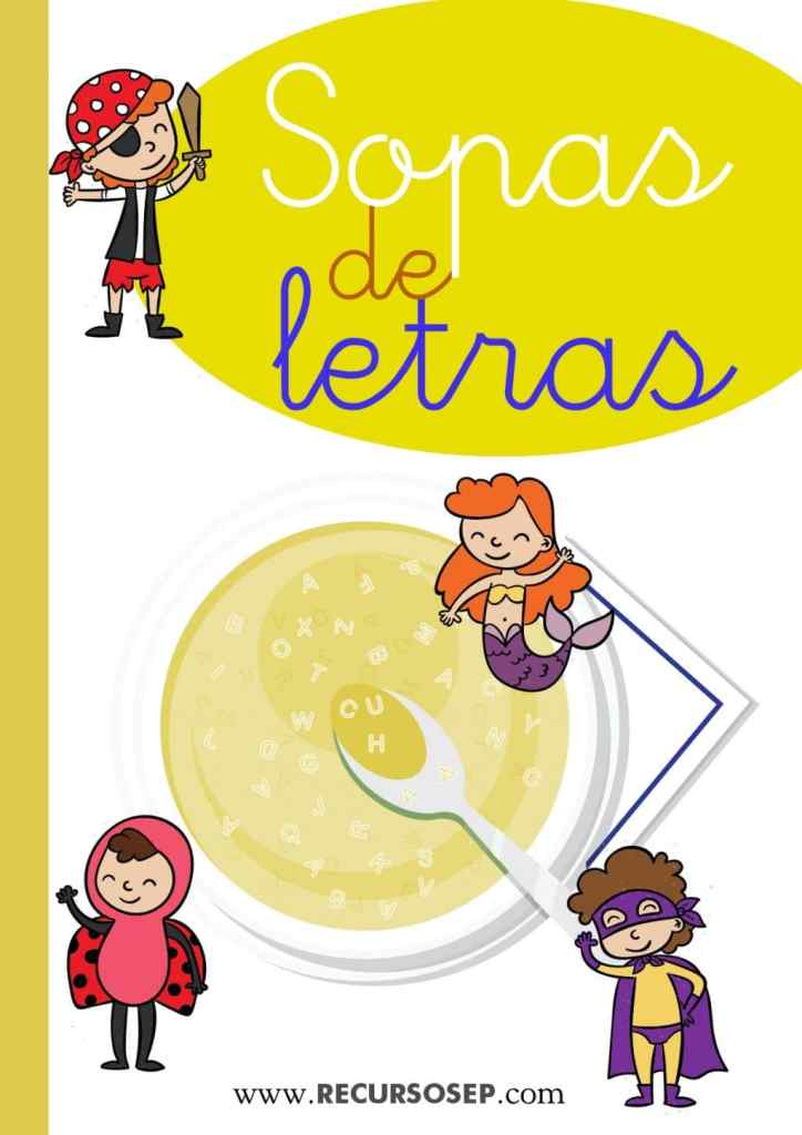 Libro de SOPAS DE LETRAS – RECURSOSEP