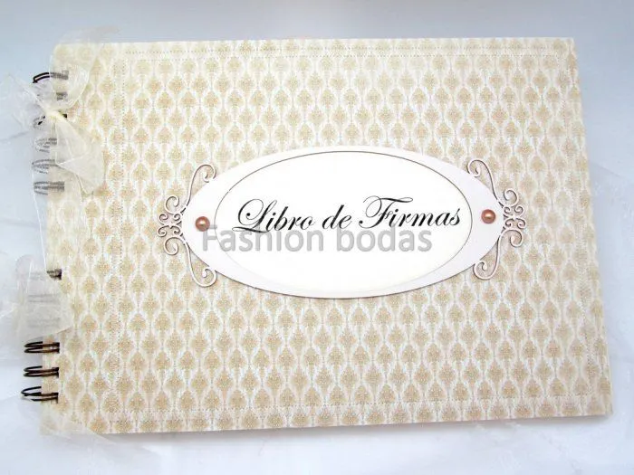 LIBROS de Firmas - Fashion Bodas, Invitaciones de boda exclusivas ...