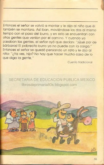 Libros de Primaria de los 80's: El señor, el niño y el burro (Mi ...