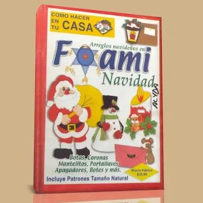 LIBROSDIGITALESFREE.BLOGSPOT.COM: Arreglos Navideños en foami