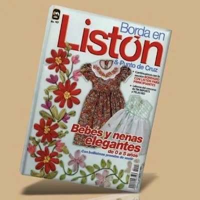 LIBROSDIGITALESFREE.BLOGSPOT.COM: Borda en liston y punto cruz Nº 107