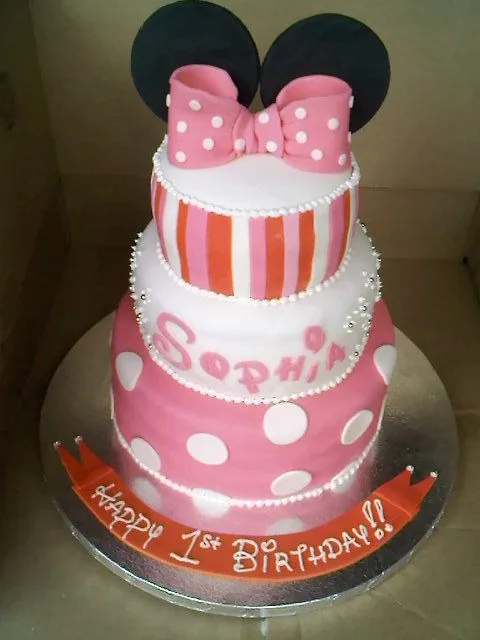 Lick Your Lips Cakes: Baby Minnie Mouse Cake