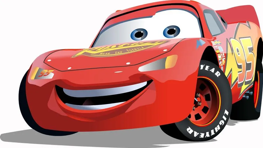 Lightning mcqueen vectorizado - Imagui