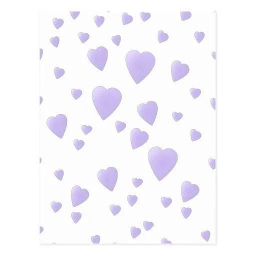 Lila ligera y modelo blanco de los corazones del a tarjetas ...