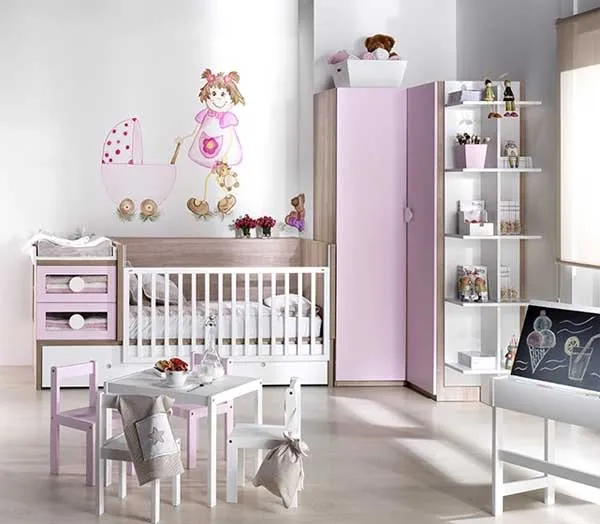 LiliBaby: Ideas para decorar cuarto de niña