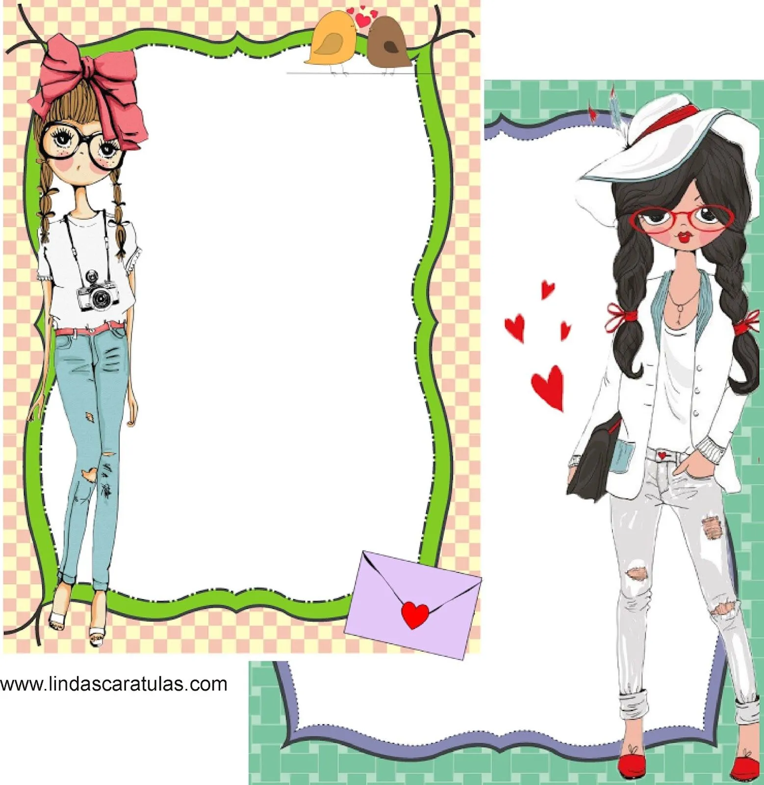 LINDAS CARATULAS: COLECCION CHICAS CHIC