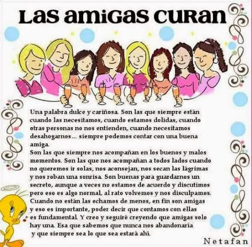 Lindas dedicatorias para una amiga por su onomastico ~ Frases de ...