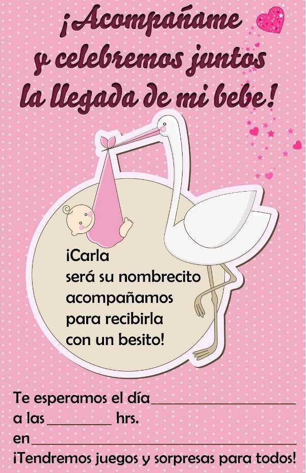 Lindas invitaciones para tu baby shower | Fiesta101