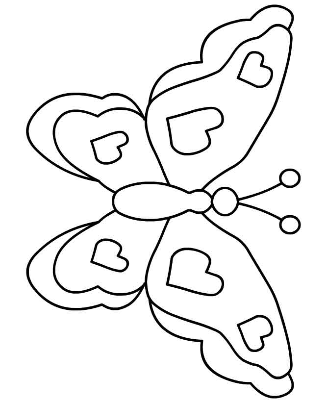 Lindas mariposas para colorear ?