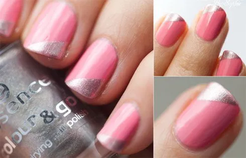 Lindisima Blog: Diseños en las uñas con cinta adhesiva