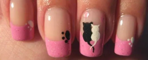 Lindisima Blog: Uñas decoradas con gatos