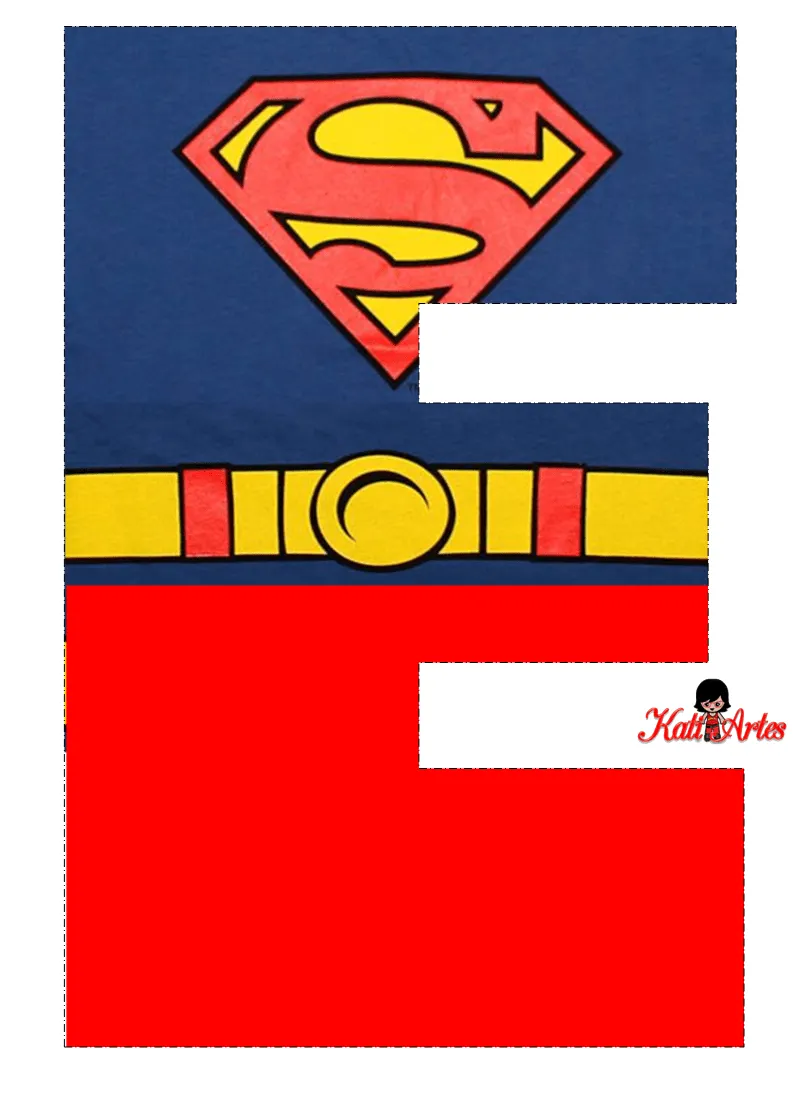 Lindo Alfabeto de Superman Gratis. | Oh my Alfabetos!