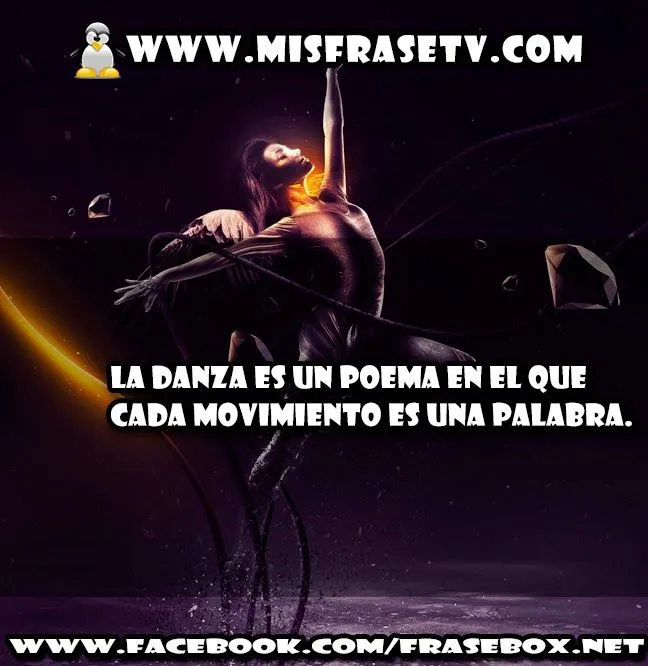 Lindos Carteles con Frases de Baile para Etiquetar en Facebook ...