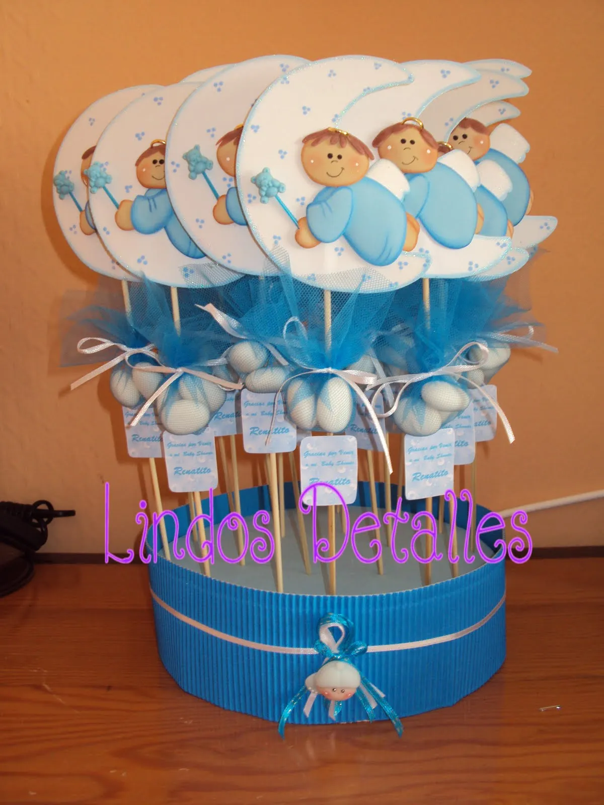 lindos detalles: Souvenirs Baby Shower Angelitos