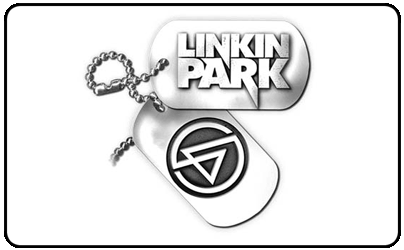 Linkin Park | LP Disk & Logo | Dog Tag | Officially Licensed Music ...