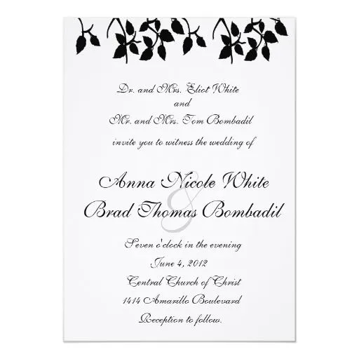 Lino y hojas que casan la invitación | Zazzle