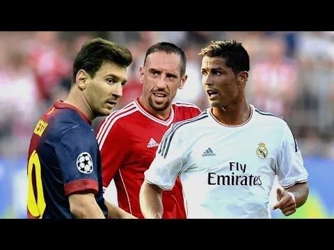 Lionel Messi vs Cristiano Ronaldo vs Ribery | Ballon d'or 2013 ...