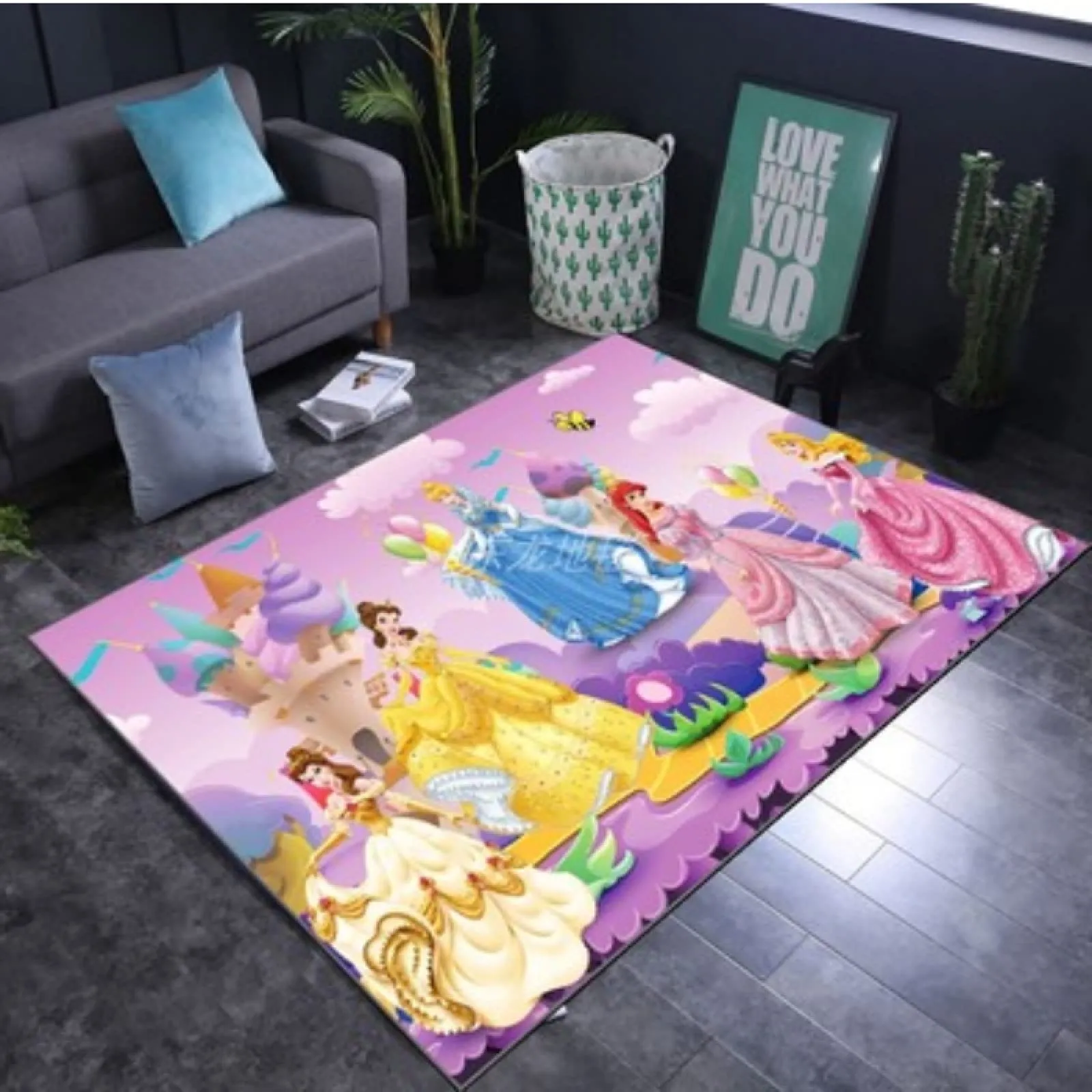 LIQIAO Alfombra Anime Cartoon Girl Cenicienta Sala De Estar Dormitorio  Guardarropa Habitación para Niños Juego Alfombra De Juego Baño Alfombra  Decorativa Antideslizante para El Piso : Amazon.es: Hogar y cocina