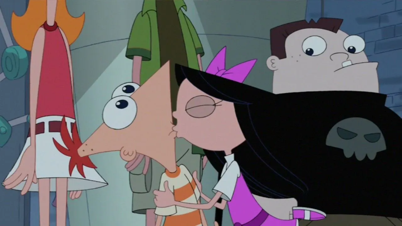 List of kisses - Phineas and Ferb Wiki - Your Guide to Phineas and ...