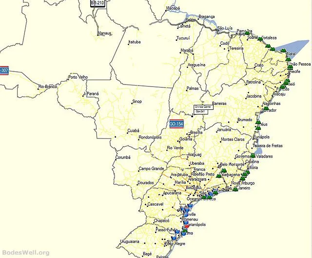 Lista de Campings en Brasil con posición GPS | Blog de viajes ...