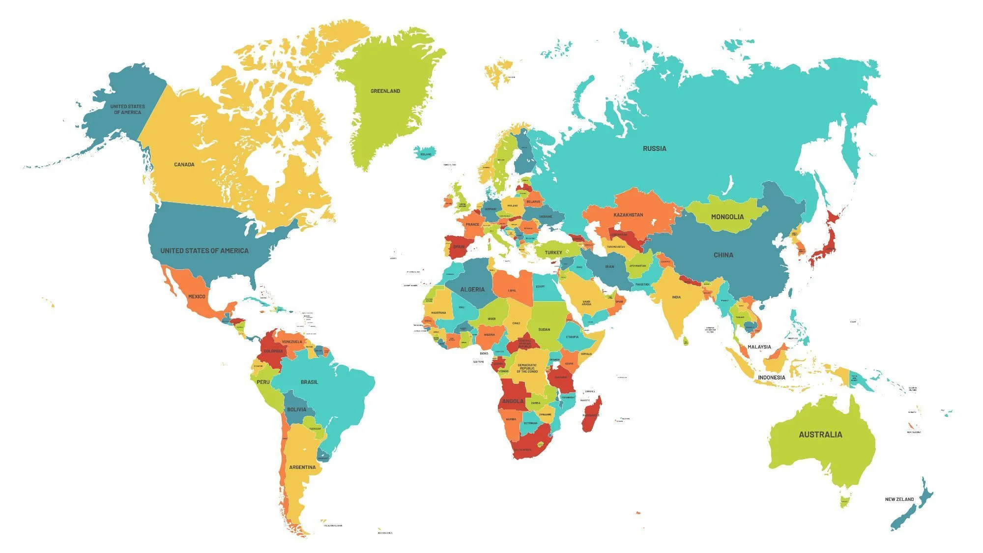 Lista Con Todos Los Países Del Mundo - Proyecto Viajero