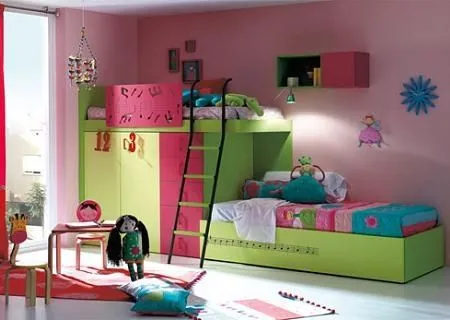 Literas para dormitorios infantiles | Interiores