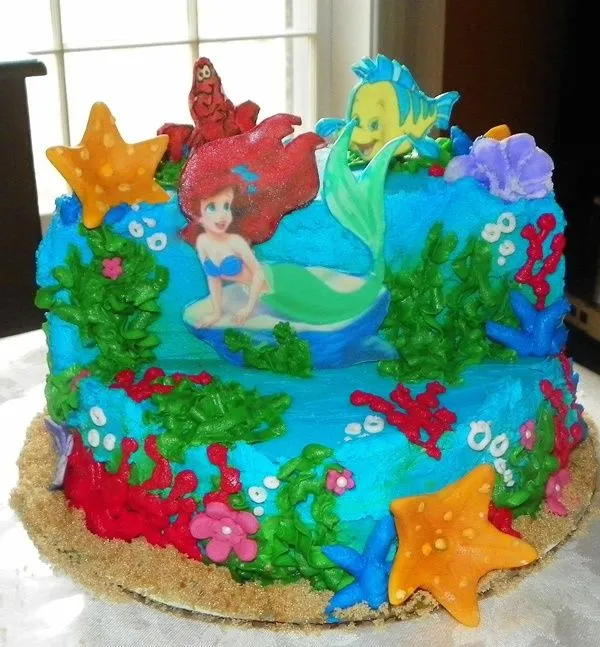 Little Mermaid | pasteles | Pinterest