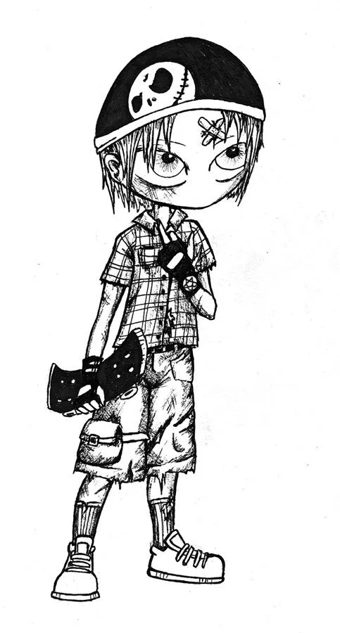 Little Skater Boy by MelissaDalton on deviantART