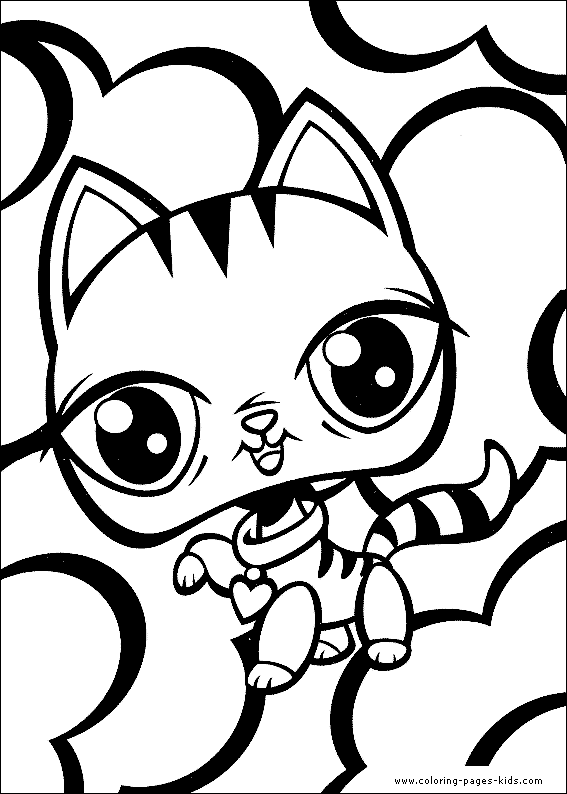 Littlest Pet Shop color page - Coloring pages for kids - Cartoon ...