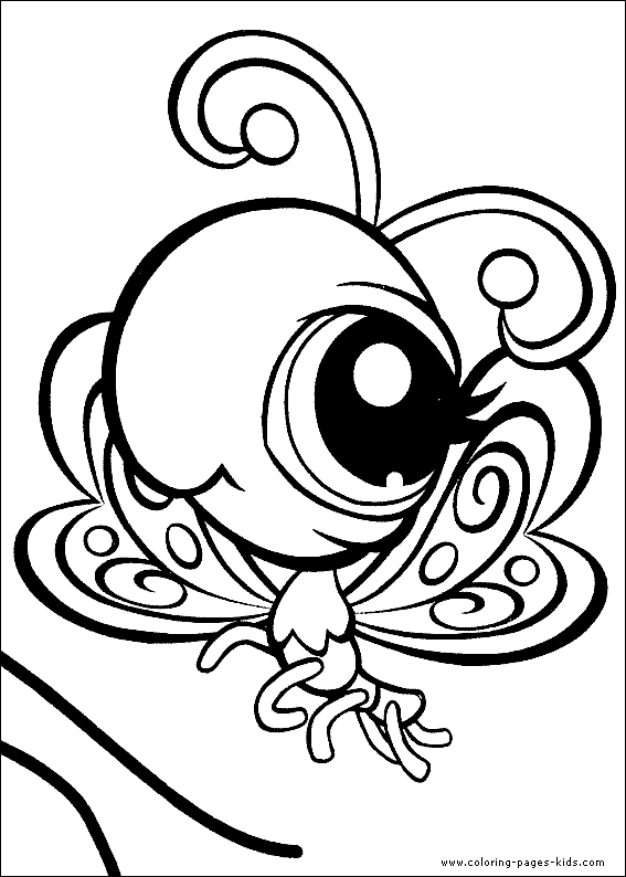 Littlest Pet Shop color page - Coloring pages for kids - Cartoon ...