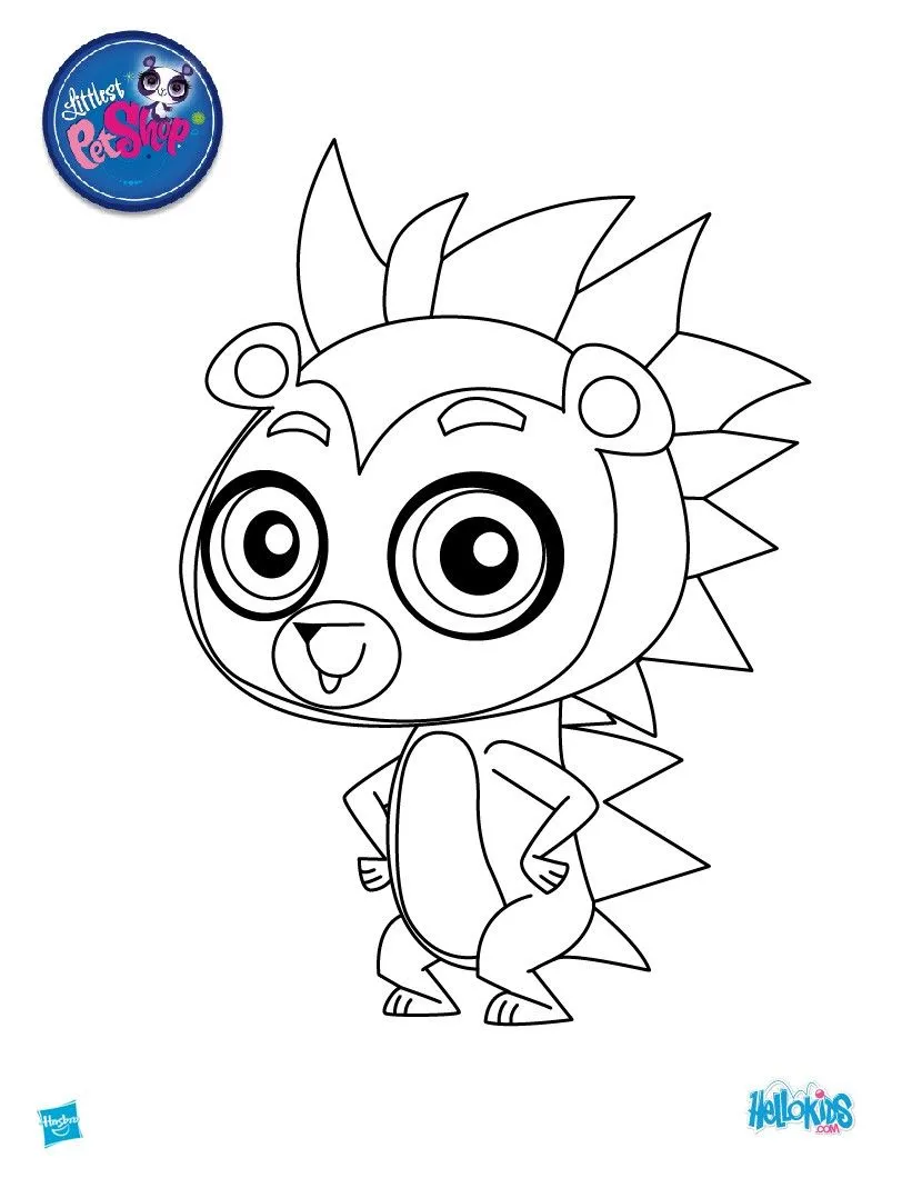 LITTLEST PET SHOP coloring pages : 12 LPS figurine dolls online ...